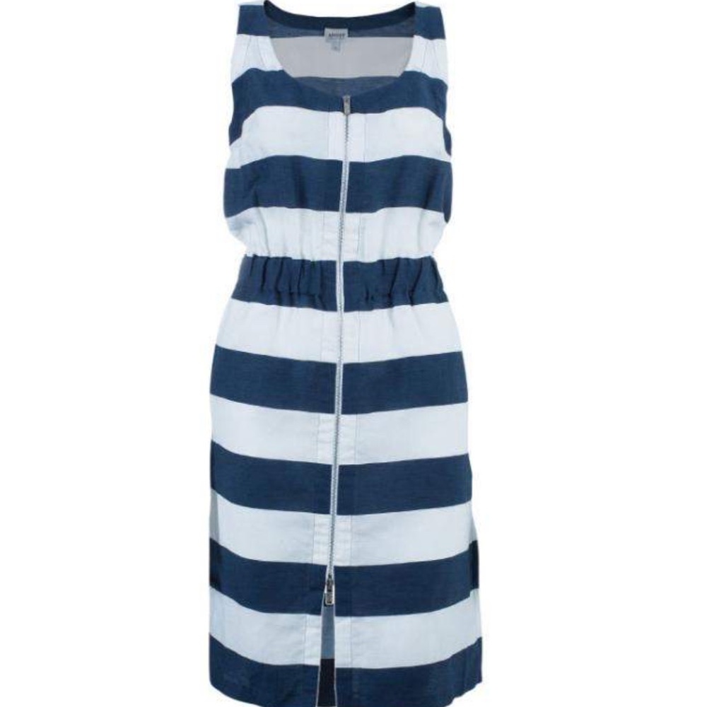 Armani Nautical Dress Full Zip